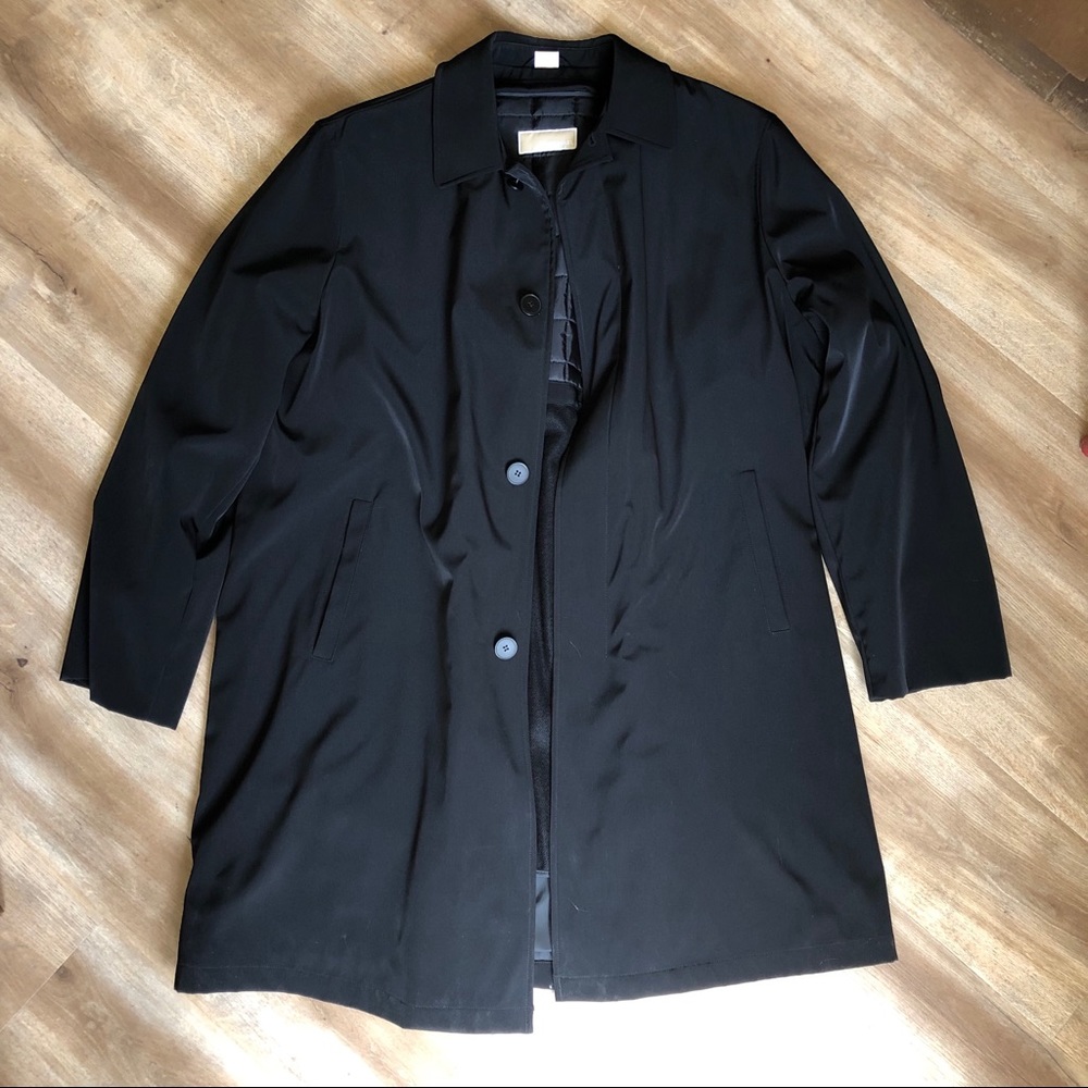Michael Kors Mens Black Coat